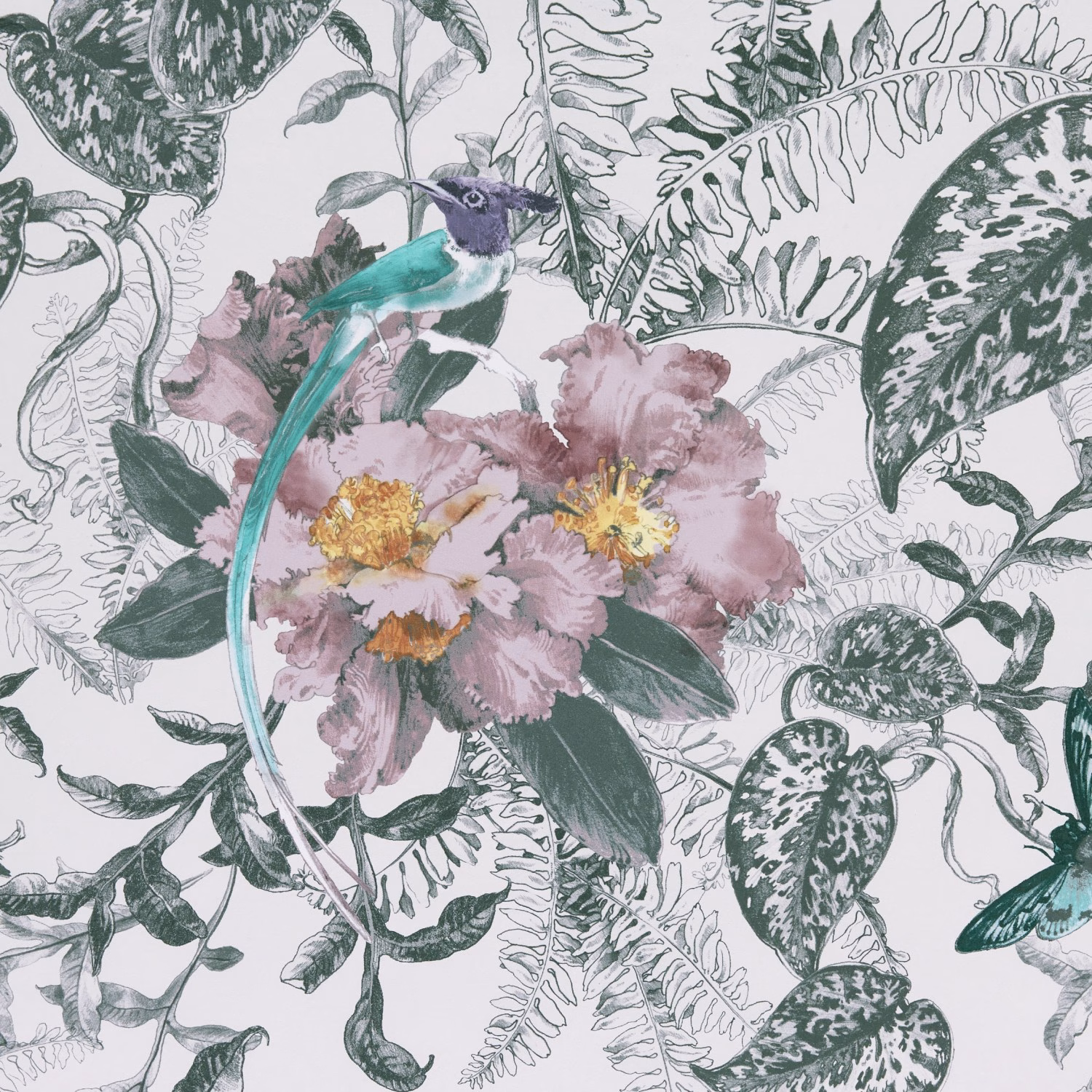 Обои 1838 Wallcoverings Willow Hedgerow Chamomile 2008-144-05